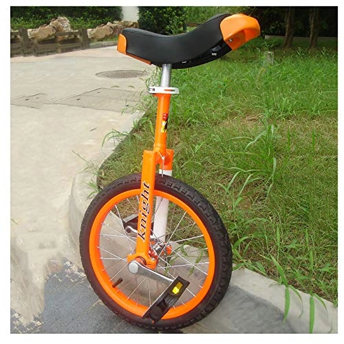Monocycles : Vélos Monocycle Roue de 24" Monocycle Unisexe pour Adultes Courts / Moyens / Grands, Les Adolescents, de Jonglerie avec Jante en Alliage, Exercice D'équilibrage (Color : Orange, Size : 24in Wheel)