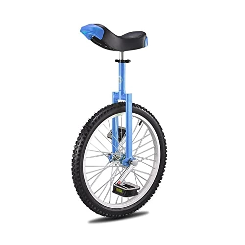 Monocycles : WENNEWU Unicycle De Roue Monocycle Étanches Vélo De Roue De Pneus Unicycles pour Adultes pour l'exercice De Fitness Sportif De Plein Air, Bleu, 16in