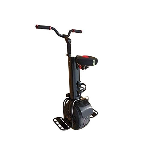 Monocycles : Yxxc Scooter lectrique 500W, Scooters quilibrage Automatique Une Roue Scooter lectrique Intelligent portatif de monocycle 60V avec Le Guidon