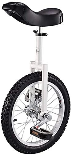 Monocycles : ZWH Monocycle Vélo Unicycle Single Rond Adulte Adulte Ajustable Hauteur Équilibre Cyclisme Exercice 16 / 18 / 20 Pouce (Size : 20 inch)