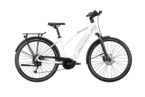 Vélos électriques : Atala Pédale assistée nouveau modèle E-Bike 2021 B-TOUR A5.1 9 V BLANC / GRIS Taille LADY 50
