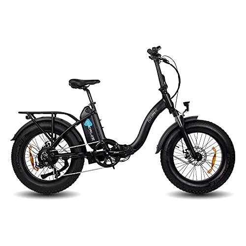 Vélos électriques : DERUIZ Amber Fat Bike Electrique, 20" Velo Electrique Homme, 48V vélos VTT