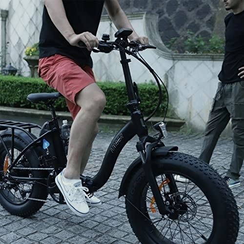 Vélos électriques : DERUIZ Amber Vélo électrique Pliable de 20" pour Adultes, Batterie au Lithium 624 Wh, dérailleur Shimano 7 Vitesses(occasion-90% Neuf)
