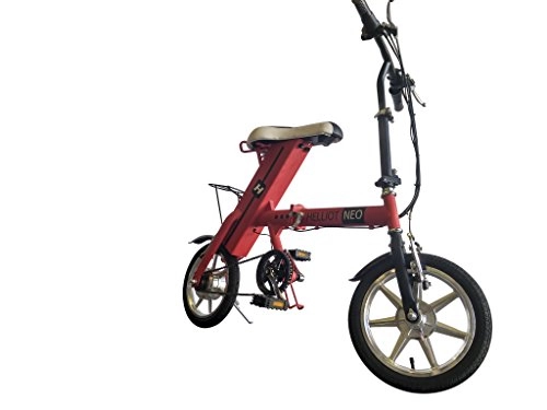 Vélos électriques : Helliot Bikes Neo04 Vélo électrique Mixte Adulte, Rouge