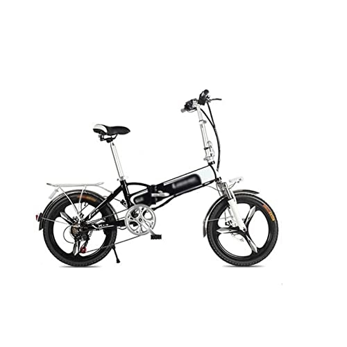 Vélos électriques : HESND ddzxc Vélo électrique 7 vitesses variables 20 pouces Vélo électrique adulte Mobilité Femme Puissant Vélo électrique pliable