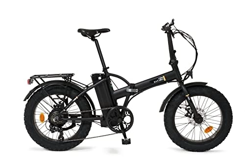 Vélos électriques : i-Bike Fat Kong Vélo Assistance électrique, Pliable, Noir, Taille Unique Adulte Unisexe
