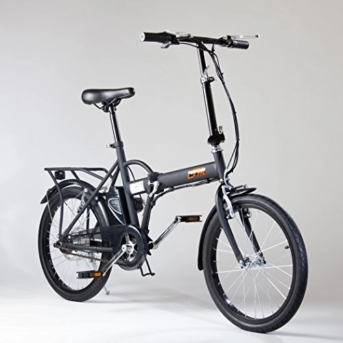 Vélos électriques : IFM Vlo lectrique pliable Noir, Batterie Lithium