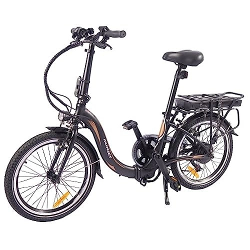 Vélos électriques : Kinsella 20F054 vélo électrique Pliant 36V 250W Moteur Vitesse maximale 25km / h