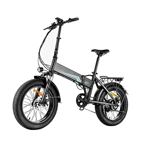 Vélos électriques : KOWM zxc Bikes pour homme Fat Tirese Bikes Vélo Selectric Commuter VTT Sdual Freins à disque vélos hybrides
