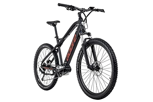 Vélos électriques : KS Cycling VTT Semi Rigide électrique 27, 5'' Adore Xpose Rouge-Noir