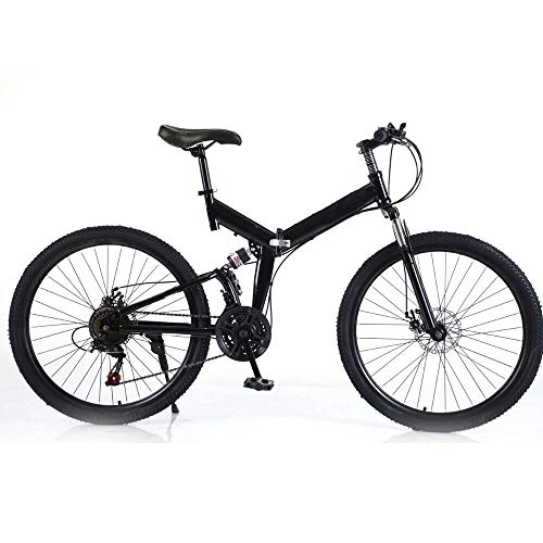 Vélos électriques : Oukaning VTT 26 pouces - Vélo de montagne pour garçon et fille - Pliable - Downhill - Freins en V