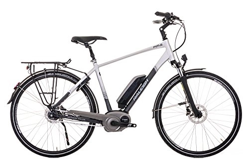 Vélos électriques : Raleigh Motus Crossbar hub Gear 53cm Gris argent 53cm