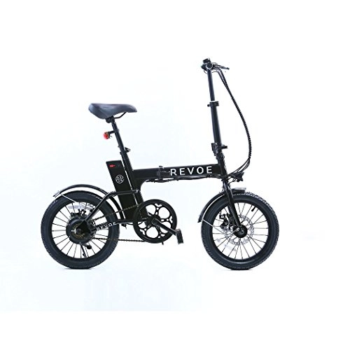 Vélos électriques : REVOE Lite Vélo Mixte Adulte, Noir