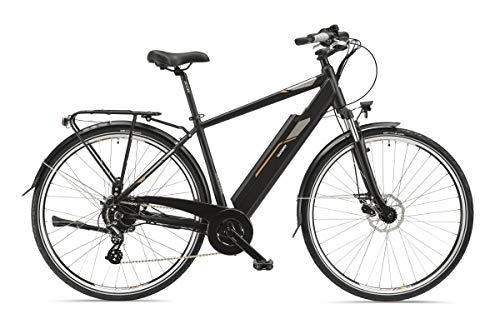 Vélos électriques : Telefunken Vélo électrique pour homme - En aluminium - 28" - Avec dérailleur Shimano Acera 8 vitesses - Avec moteur arrière - 250 W - 13 Ah - Batterie 36 V - Expedition XC921