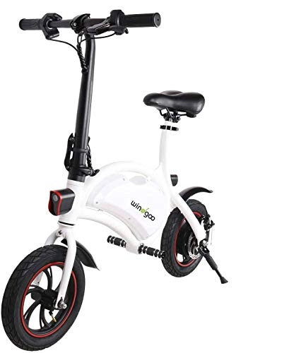 Vélos électriques : Trottinette Électrique Pliable, 8.5" Adulte Scooter, Vitesse Max 25km / h, Puissant 250W Moteur, 36V / 4.4AH LG Batterie, LED Lumières