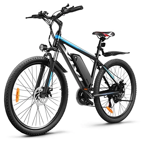 Vélos électriques : Vivi H6 Vélos électriques Adulte Unisexe, Bleu 26, Pouces