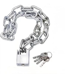 ArtnIndia Accessories Security Chain Lock, Bike Chain Lock, Premium Case-Hardened Security Chain , Cannot Be Cut with Bolt Cutters Or Hand Tools, Ideal for Motorcycles, Bike, Generator, Gates , Outdoor Furniture