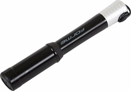 Forme Unisex Adult CNC Road Telescopic Mini Pump MP600 Presta and Schrader Compatible. Pocket Size Hand Pump. - Black, One Size