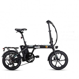Tengfei Bici elettriches Bici da 16 pollici in lega di alluminio in lega di alluminio Bike elettrica Bike elettrica 36V Bike batteria al litio, Verde