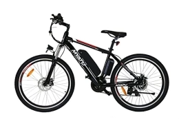 MYATU Bici elettriches Bici Elettrica 26" MYATU, Bicicletta Elettrica con Batteria Rimovibile 36V 12, 5Ah, Cambio Shimano a 21 Velocità, Display LCD, Ebike per Adulti Unisex