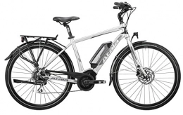Atala Bici elettriches Bicicletta elettrica da trekking e-TKK con pedalata assistita Atala B-TOUR, uomo, misura M, 49cm (160 - 175 cm), 8 velocit, colore ultralight - nero opaco, kit elettrico Bosch