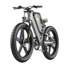 HMEI Bici elettriches bicicletta elettrica pieghevole Bici elettrica for adulti 300 libbre 30 mph 100 0W / 750W / 500W 48 V, 26 '' Bicicletta elettrica for pneumatici grassi con batteria rimovibile da 15Ah elettrica mounta