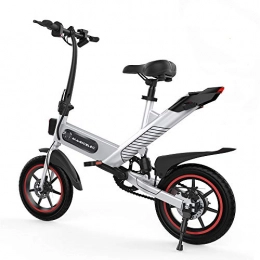FREEGO Bici elettriches Bicicletta elettrica pieghevole per adulti, bici elettrica con ruote da 14", velocità massima 25 Km / H, modalità di guida, biciclette elettriche per adulti, biciclette elettriche pendolari