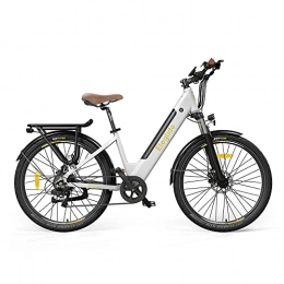 Eleglide Bici elettriches Bicicletta elettricha, Eleglide T1 Step-Thru e Bike, 27, 5" bici elettrica con 12.5Ah rimovibile Li-Ion Battery, display LCD, Shimano 7 velocità, bici trekking elettrica per adolescenti e adulti