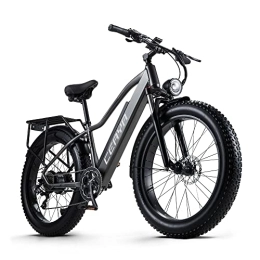 Ceaya Bici elettriches CEAYA Bici Elettriche, Bici Elettrica per Adulti Mountain E-Bike Fat Tire 26 Pollici con Batteria Staccabile 48V18AH, Shimano 8 Velocità