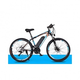 CHHD Bici elettriches CHHD Bicicletta elettrica da Mountain Bike 26"250 W con Batteria al Litio Rimovibile da 36 V 8 Ah, Cambio a 21 velocità, 35 km / h, chilometraggio di Ricarica Fino a 35-50 km (Colore:
