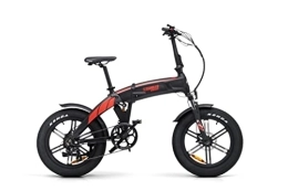 Ducati Bici elettriches DUCATI Scrambler E-Bike SCR-E GT, Foldable, Ruote Fat 20" x4, Freni Idraulici, Autonomia Fino a 90 km, Full Sospensione, Motore 250W, Batteria Integrata 614W, Du-bi-220003