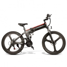 SAME-BIKE Bici elettriches E-Bike Bici elettrica Pieghevole da 26 Pollici Power Assist Bicicletta elettrica Motorino a Cerchio congiunto 48V 350W Motore