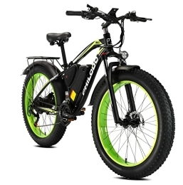 HFRYPShop Bici elettriches E-MTB 26", Bicicletta Elettrica da Montagna con 4, 0 Pneumatici Grassi Batteria al Litio 48 V 13 Ah (624 Wh), 85 N.m, Shimano 21 Velocità, Freni a Disco Idraulici