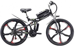 ZMHVOL Bici elettriches Ebikes, 26 '' Pieghevole mountain bike elettrica, bicicletta elettrica con batteria agli ioni di litio da 48V 8AH / 13AH / 20Ah, sospensione completa premium e ingranaggi a 21 velocità, motore 350W ZD