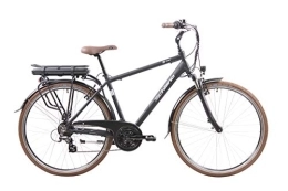 F.lli Schiano Bici elettriches F.lli Schiano E-Ride 28'', Bicicletta Elettrica da Città, Uomo, Nera