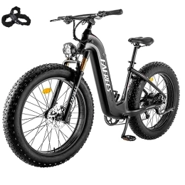 Fafrees Bici elettriches Fafrees F26 CarbonX [ufficiale] E-Bike da uomo 48 V / 1080 Wh, batteria E Bike da donna 26 pollici, 95 N.m E, mountain bike, Ebike Fatbike 180 kg, Shimano 9S, freni a disco idraulici