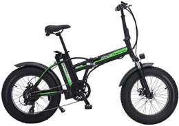 FFSM Bici elettriches FFSM MX20 20 Pollici elettrica Neve Bici, 4, 0 Fat Tire, 48V 15Ah Potente Batteria al Litio, Alimentazione Assist Biciclette, Mountain Bike (Dimensione: 15Ah) plm46 (Size : 15Ah)