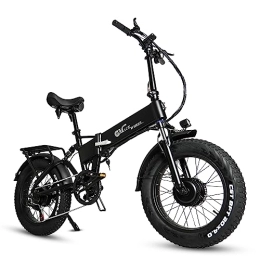Kinsella Bici elettriches Kinsella Bici elettrica pieghevole con pneumatici grassi a doppio motore | CMACEWHEEL RX20 Max 17Ah, freno a disco.