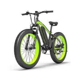 Kinsella Bici elettriches LANKELEISI XT750 PLUS Big Fork Fat Tire Mountain bike elettrica, E-bike pieghevole (Blu)