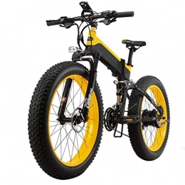 LZMXMYS Bici elettriches LZMXMYS Bici elettrica, bicicletta elettrica bici elettrica di montagna con la forcella della sospensione potente motore a lunga durata della batteria al litio e una vasta gamma Fat Bike 13Ah di energ