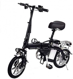 min min Bici elettriches min min Bici, Biciclette elettriche veloci per Adulti 14"Bici elettrica Pieghevoli con Batteria al Litio 48V 10Ah 350W Motore ad Alta velocità per Adulti
