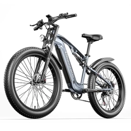 Vikzche Q Bici elettriches Mx05 Bicicletta elettrica a sospensione completa Bafang Motor 48V 15Ah E-bike per uomo e donna(una batteria)