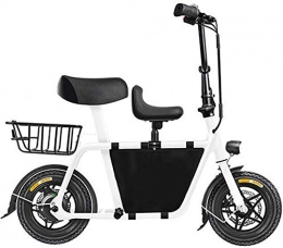 N&I Bici elettriches N&I Folding Electric Bike Aluminum Alloy Frame Non-Slip Explosion Proof Easy Folding And Carry Design Maximum Speed 20 KM / H Adult Mini Electric Car