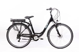 SCH Bici elettriches SCH Bici elettrica a pedalata assistita Moving 28'' City Nera, Unisex Adulto, Medium