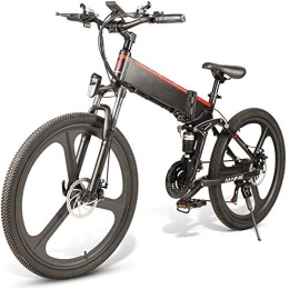 SVNA Bici elettriches SVNA Inoltre E-Bike, 48V 10.4Ah 350W - 26 Pollici di Montagna piegante Bici elettrica 21-Level Shift Assisted