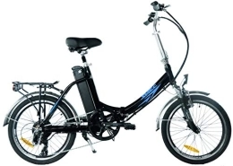 swemo Bici elettriches Swemo Bicicletta elettrica pieghevole da 20 pollici SW200, modello del 2016, Sw100, nero, 51 cm