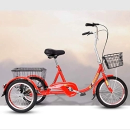 Aoyo Bici elettriches Triciclo Conveniente per Sport all'Aria Aperta, Triciclo per Anziani, Bicicletta Elettrica per Adulti, Triciclo per Acquisti E Tempo Libero(Color:Un)
