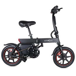Windgoo Bici elettriches Windgoo e bike B20 36V 6.0AH 350W nero portatile e scooter bici elettrica pieghevole