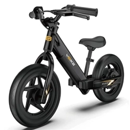 Ybike  Ybike bici elettrica per bambini dai 3 ai 5 anni, con sedile regolabile, da 12 pollici ragazzi e ragazze