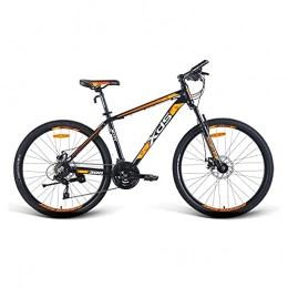 XIAXIAa Mountain Bike Bicicletta, mountain bike a 21 velocità, bicicletta shock, con telaio in lega di alluminio e ruote da 26 pollici, per adulti e adolescenti, facile da installare, antiscivolo / A / 168x77cm